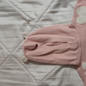 Toddler girls GAP sweater with hoodie